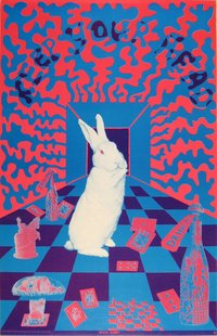 Z_10 Poster White Rabbit one sided